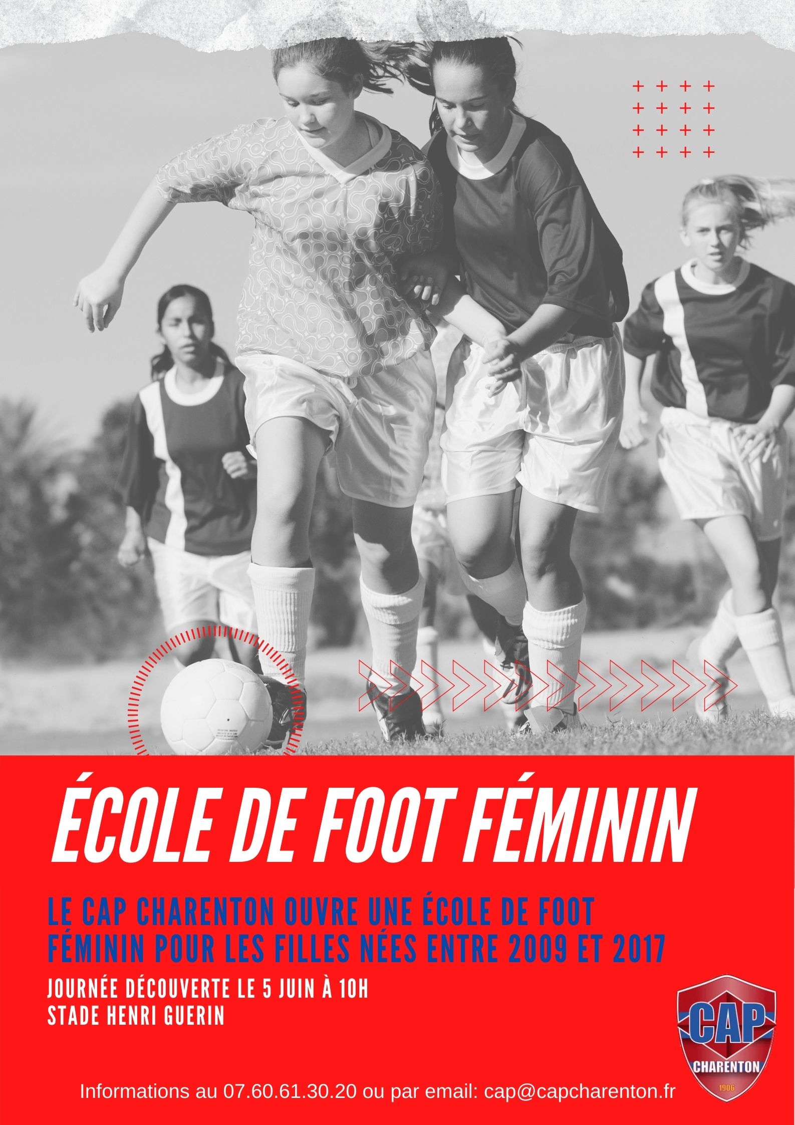 Ecole de football féminin